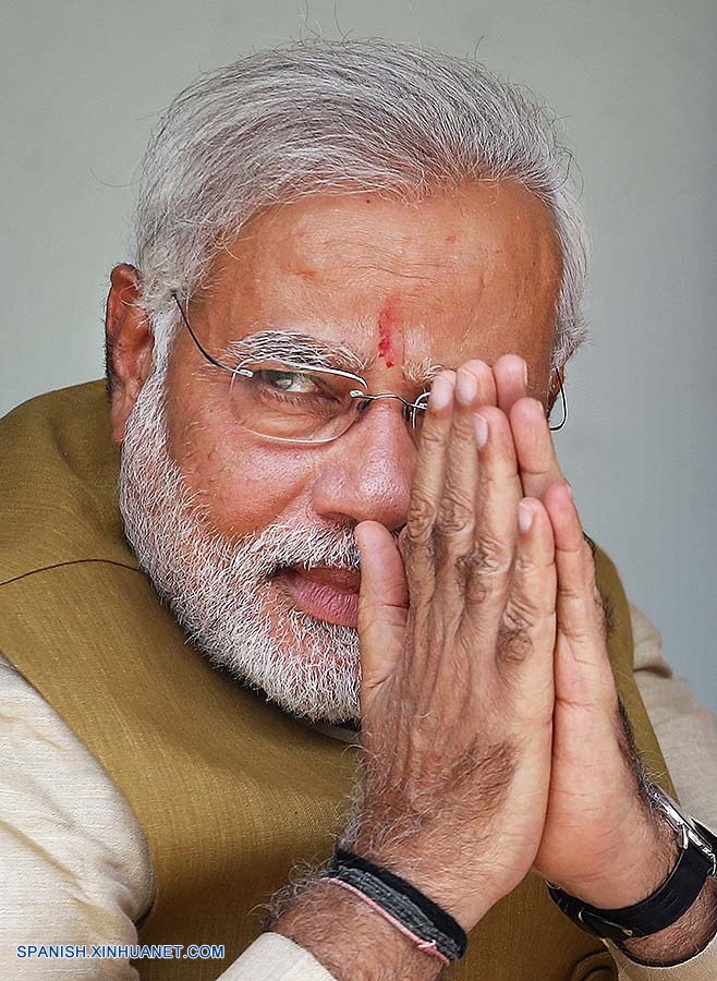 Narendra Modi presta juramento como nuevo primer ministro de India