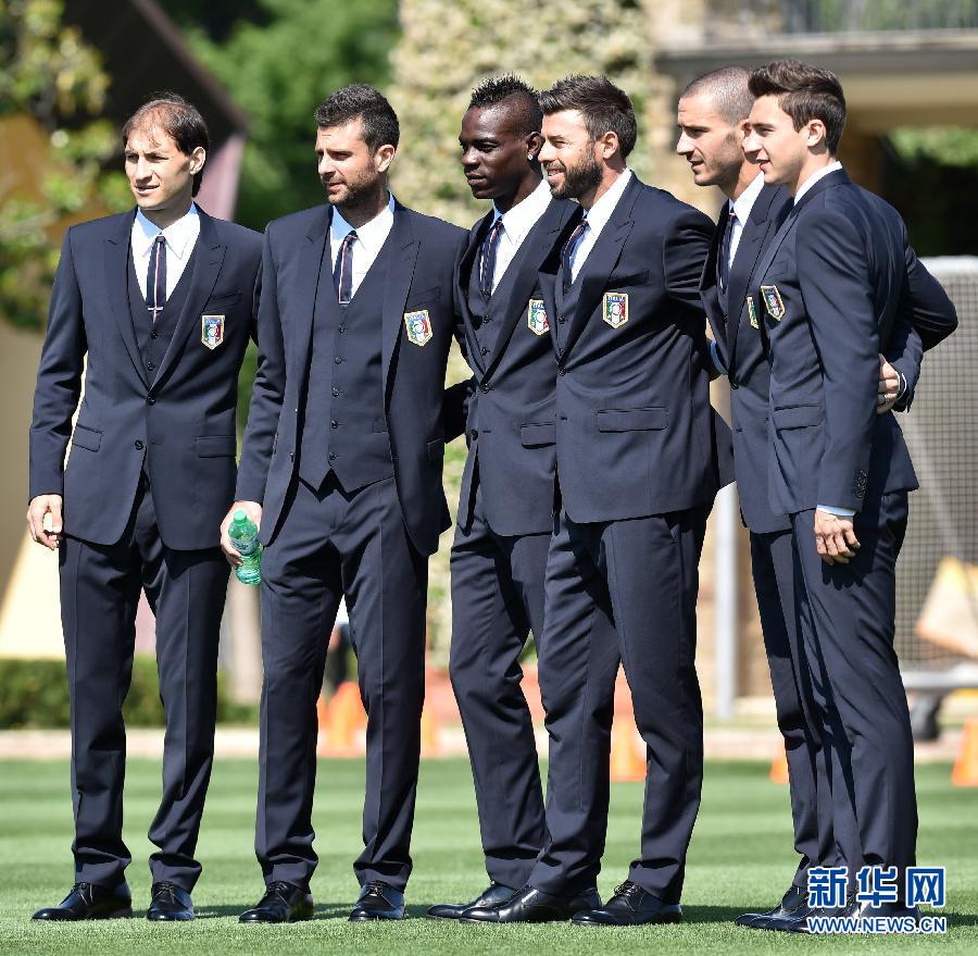 Imágenes de selección italiana para Mundial 2014