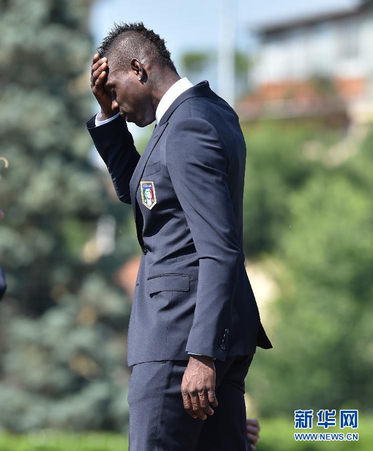 Imágenes de selección italiana para Mundial 2014