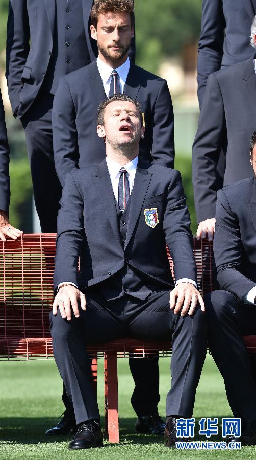 Imágenes de selección italiana para Mundial 2014