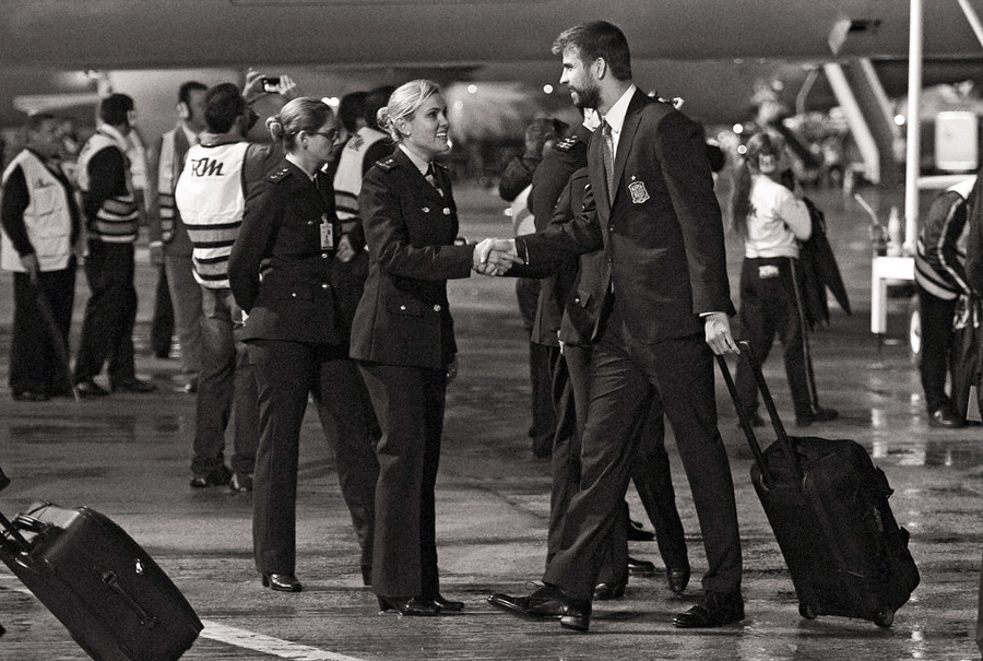 Las selecciónes del fútbol se parten para el Mundial de 2014