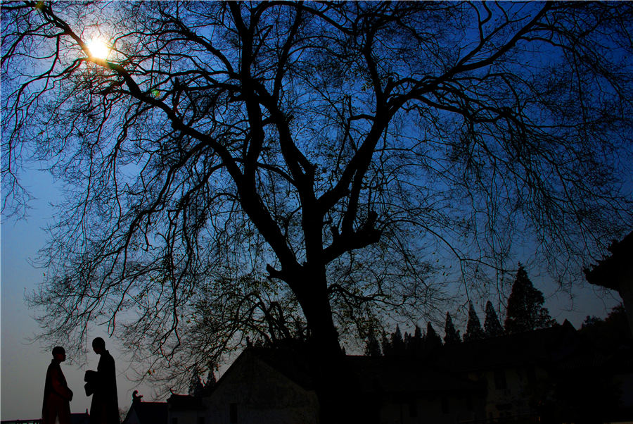 Huangmei es un sitio de referencia para los devotos del budismo Zen.