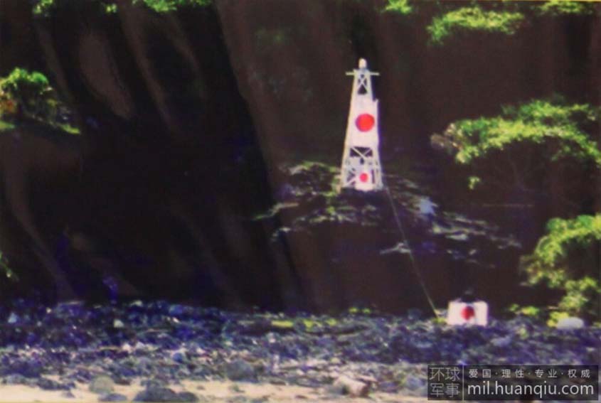 Fotos aéreas de instalaciones militares en las Islas Diaoyu tomadas por UAV Haiyao.(Fotos/huanqiu.com)