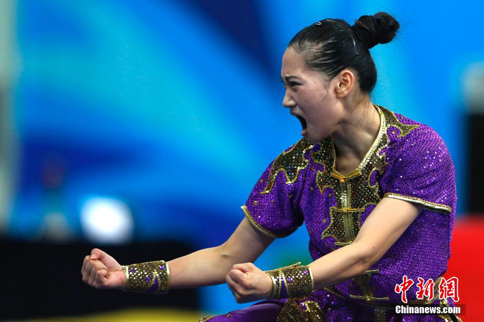 Expresiones faciales de atletas durante los Juegos Asiáticos 2014 en Incheon.