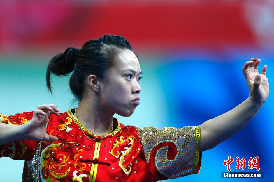 Expresiones faciales de atletas durante los Juegos Asiáticos 2014 en Incheon.
