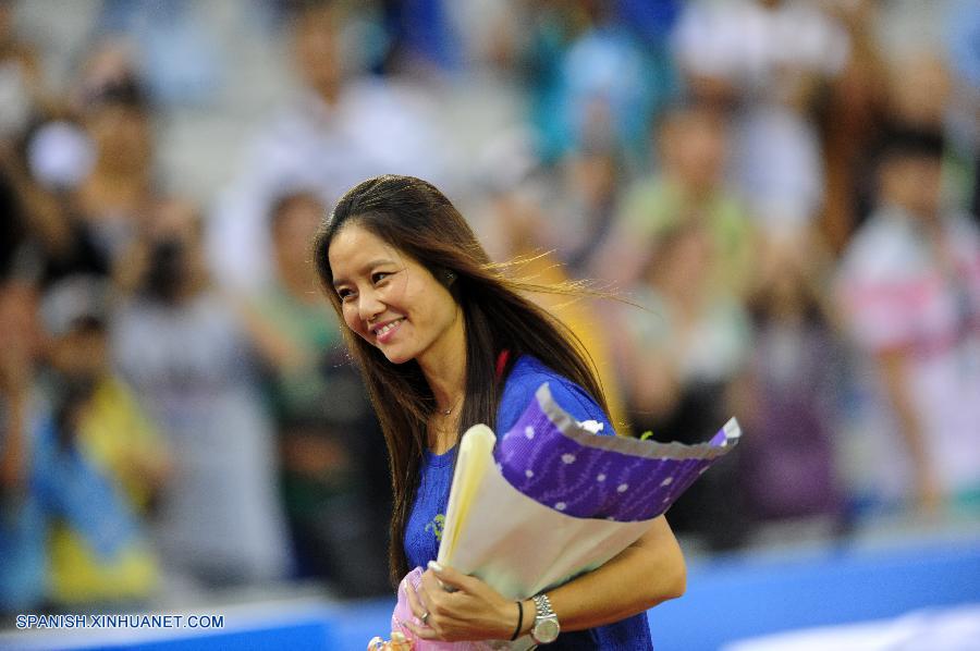 Hubei: Ceremonia de despedida para Li Na por su retiro del deporte en Wuhan
