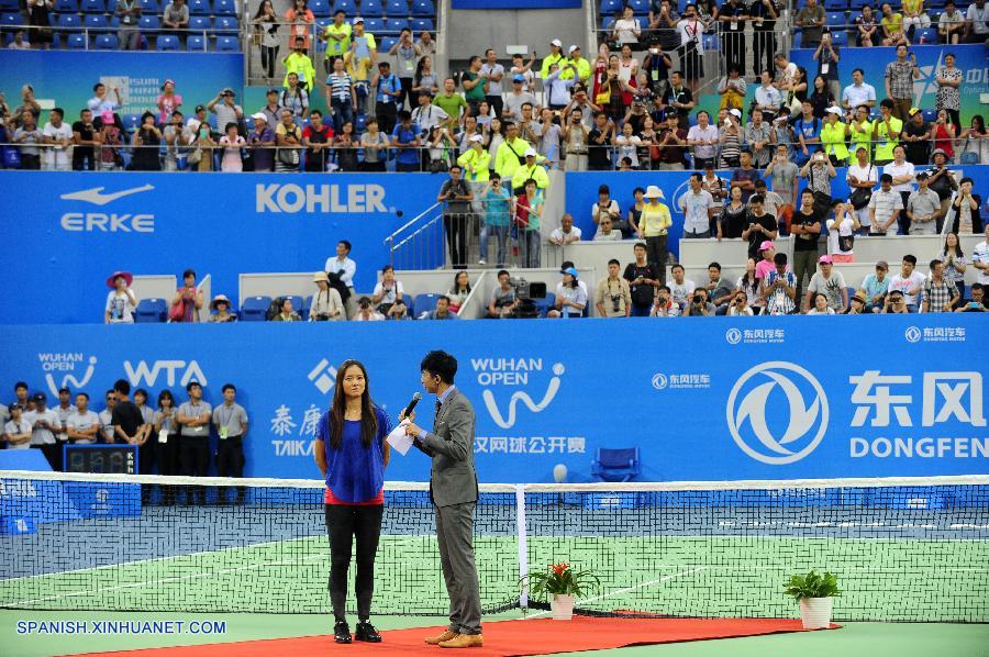 Hubei: Ceremonia de despedida para Li Na por su retiro del deporte en Wuhan