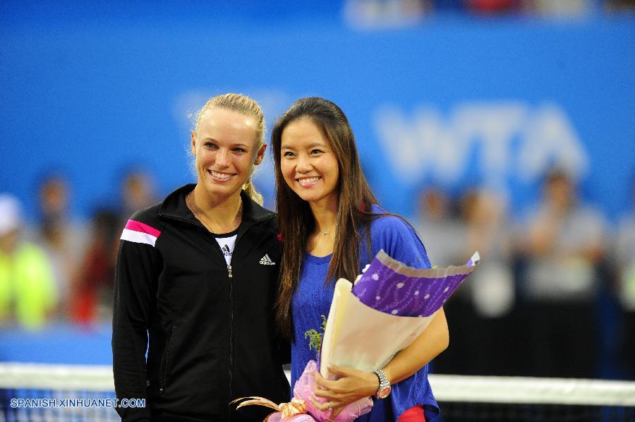 Hubei: Ceremonia de despedida para Li Na por su retiro del deporte en Wuhan