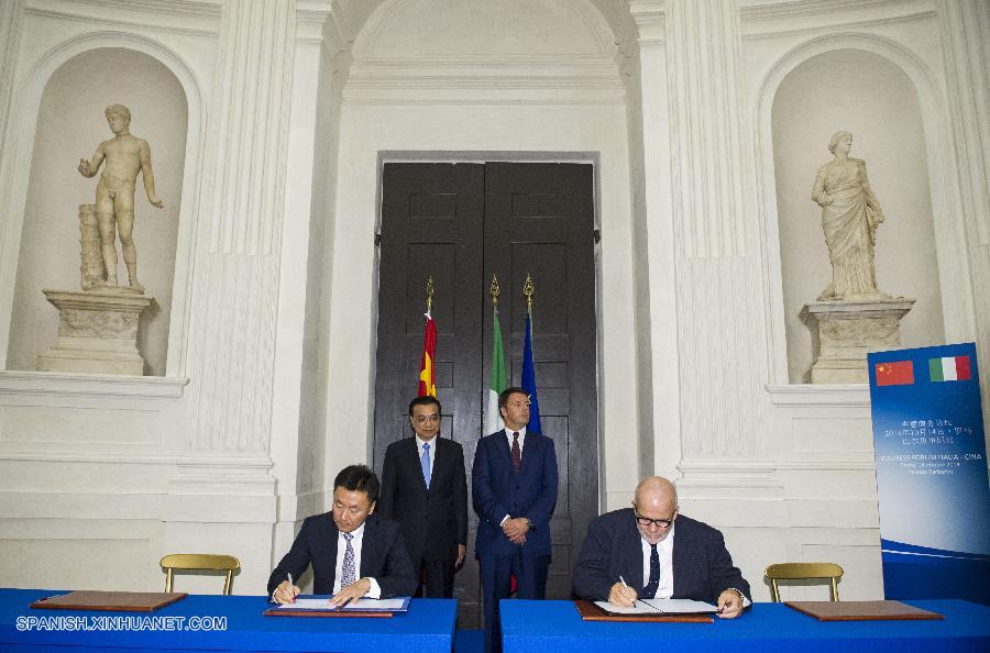 Compa?ías chinas e italianas firman acuerdos por 10.000 millones de dólares  3