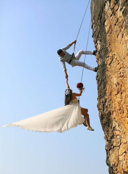 Escalar una monta?a por amor