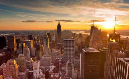 El sexto lugar：Nueva York, el precio medio es 14,898 dólares