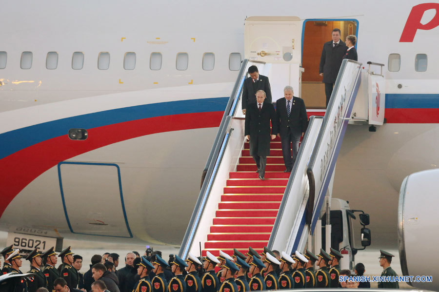 APEC 2014: Putin llega a Beijing para reunión de APEC