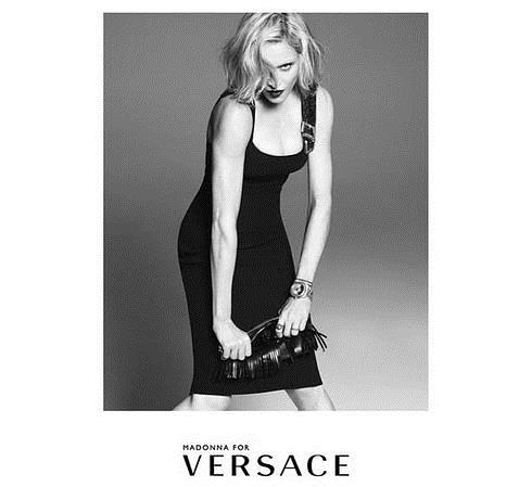 Madonna regresa al mundo de la moda de la mano de Versace