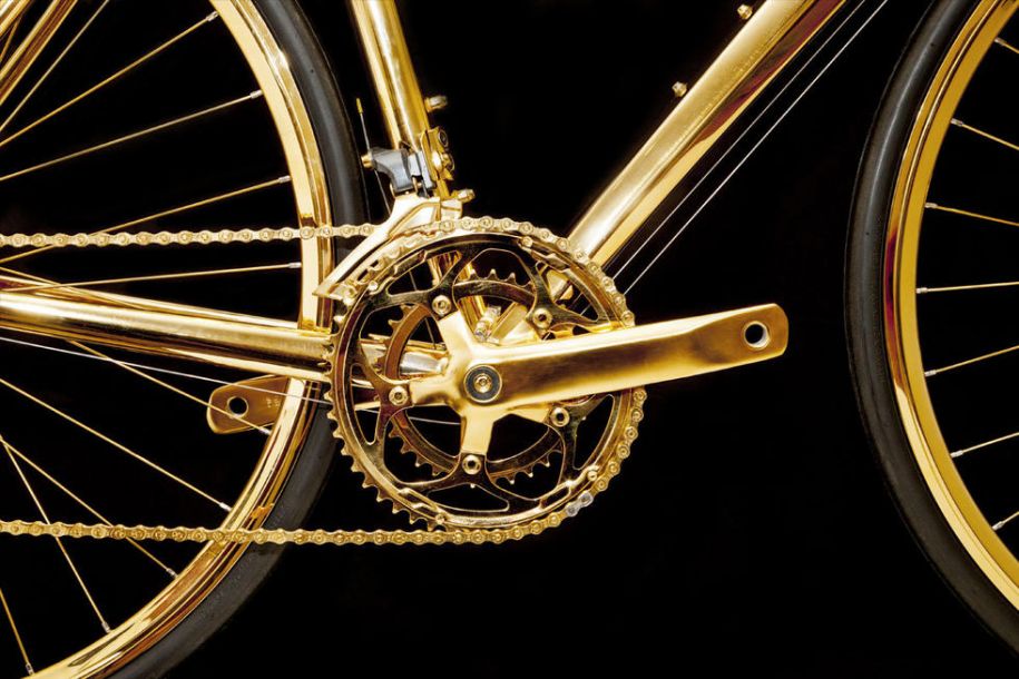 Bicicleta de oro