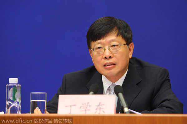 Ding Xuedong, presidente de China Investment Corporation y antiguo vice ministro de Economía.