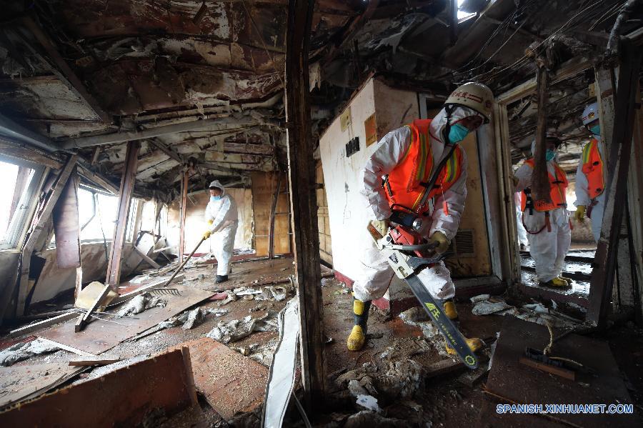 China moverá barco hundido para buscar a víctimas restantes