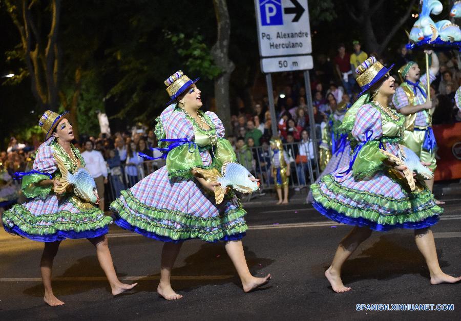 Desfile de San Antonio en Lisboa de Portugal