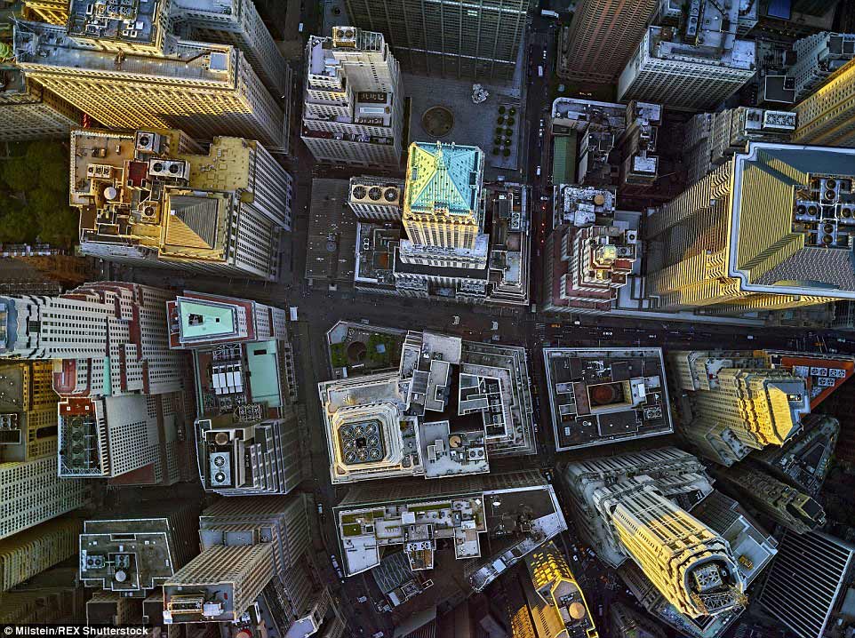 Vista de Nueva York a 2.000 pies de altitud