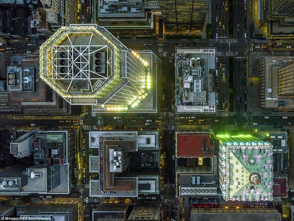 Vista de Nueva York a 2.000 pies de altitud