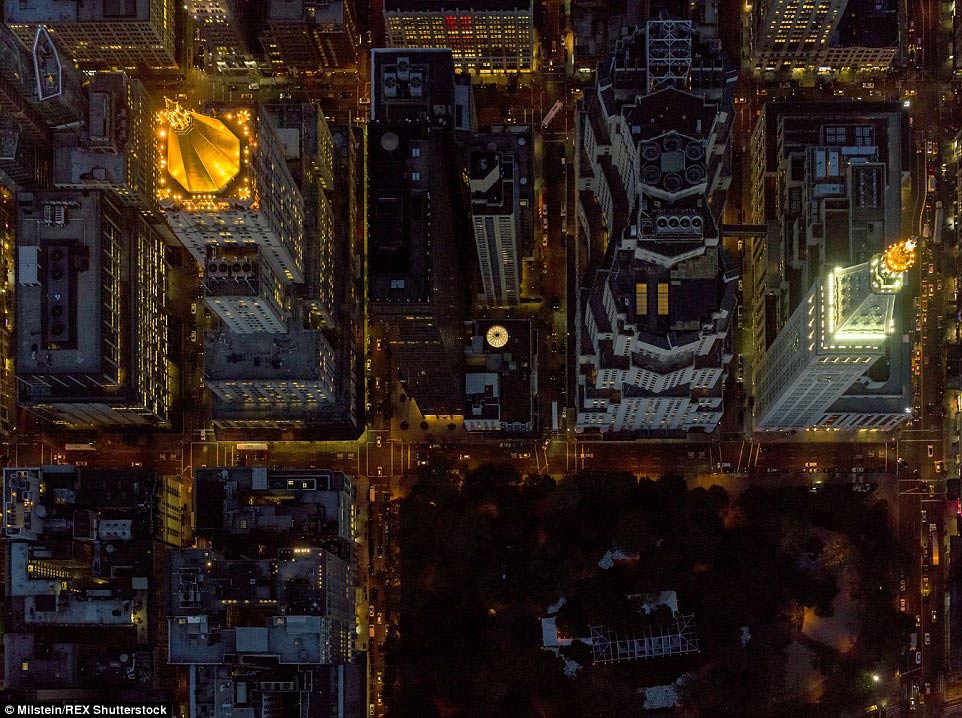 Vista de Nueva York a 2.000 pies de altitud