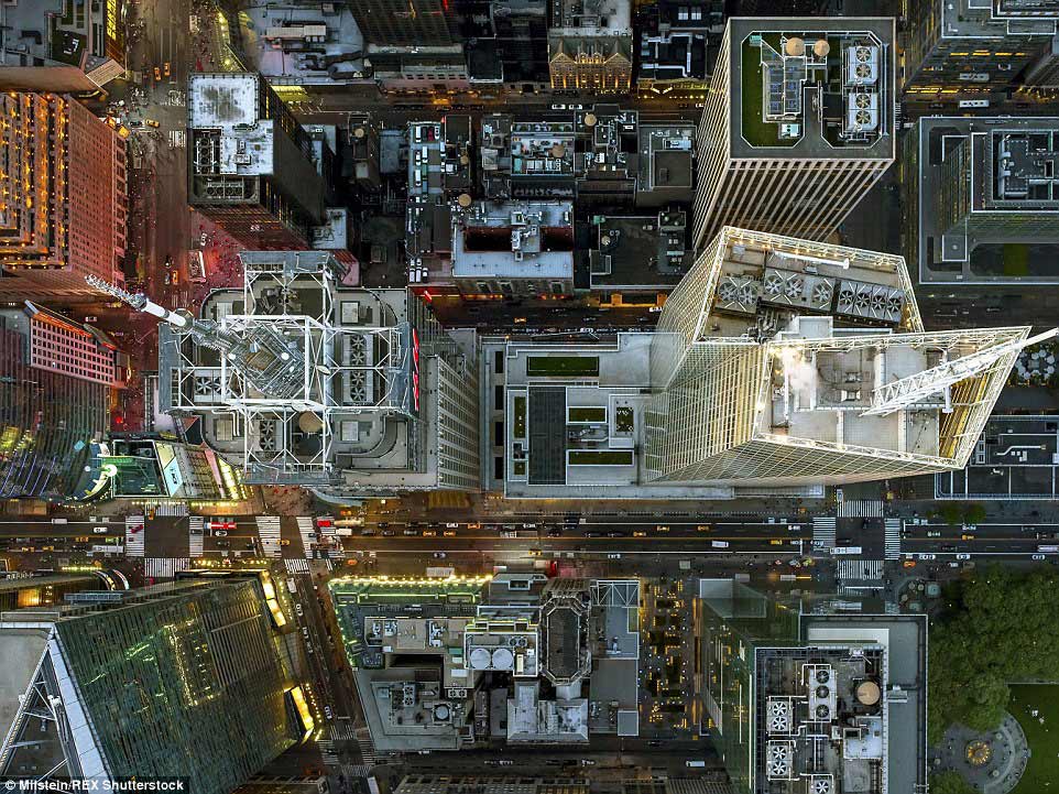 Vista de Nueva York a 2.000 pies de altitud