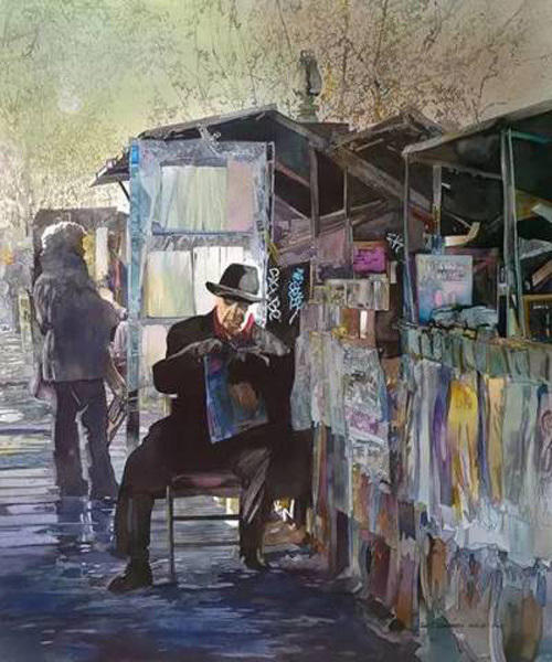 Hermosa China en las pinturas 4