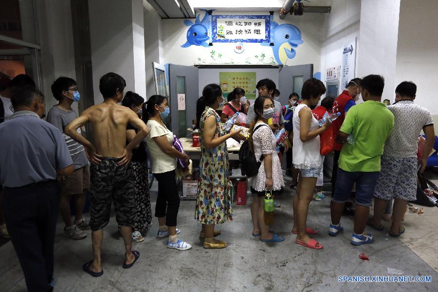 últimas imágenes después de la explosión de Tianjin en norte de China