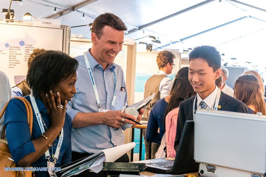 Dise?o acuático de estudiante chino debuta en Semana Mundial del Agua