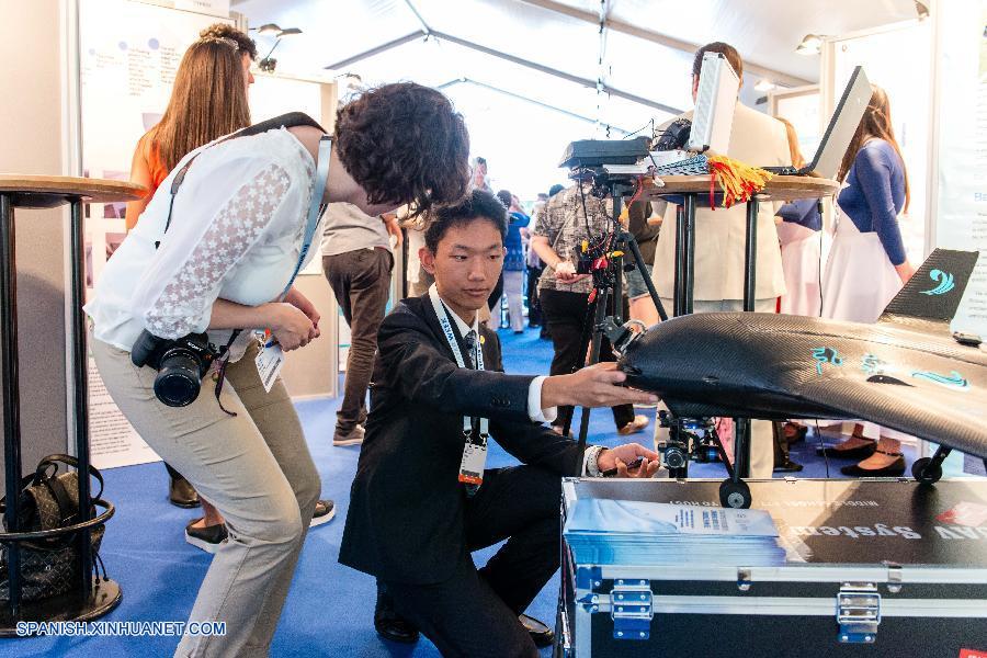 Dise?o acuático de estudiante chino debuta en Semana Mundial del Agua