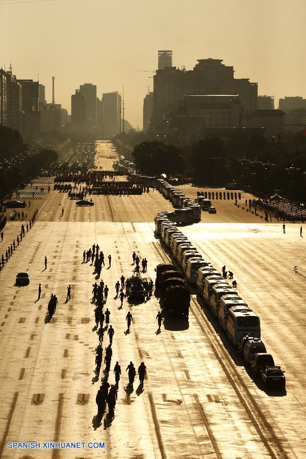 Comenzará el desfile militar del Día de la Victoria en Beijing