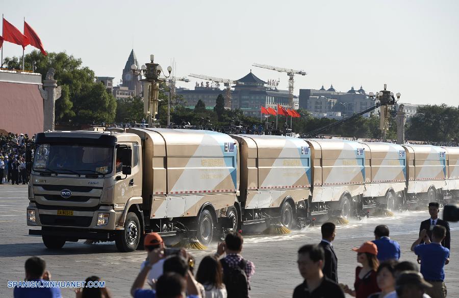 Comenzará el desfile militar del Día de la Victoria en Beijing