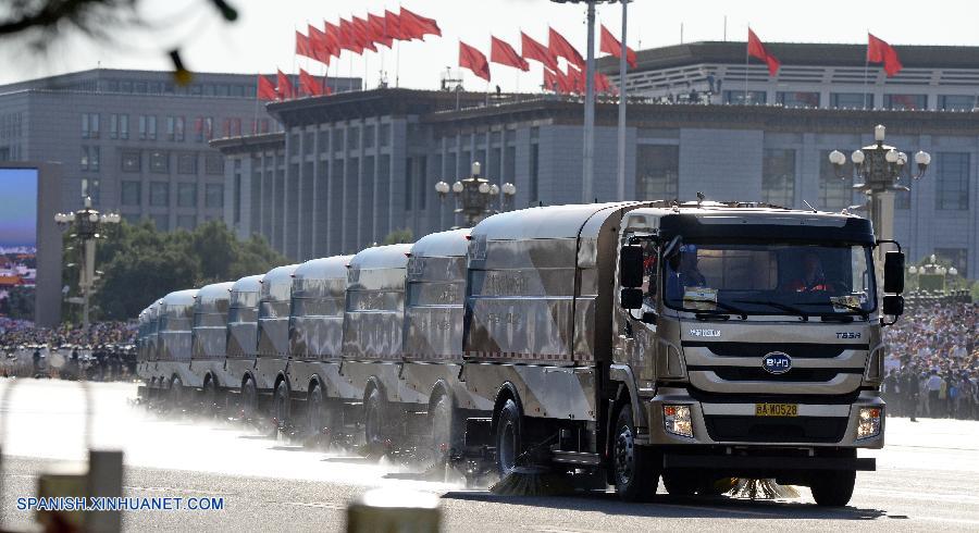 Comenzará el desfile militar del Día de la Victoria en Beijing