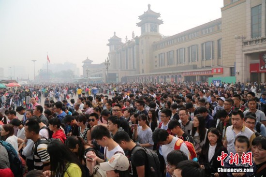 Crece turismo en Beijing durante semana dorada de vacaciones