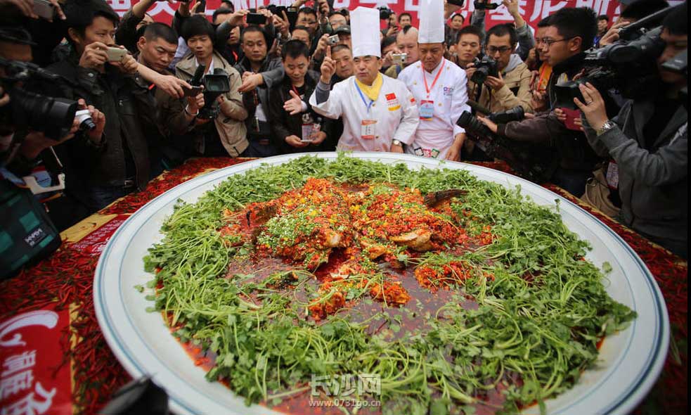 Comidas gigantescas en China