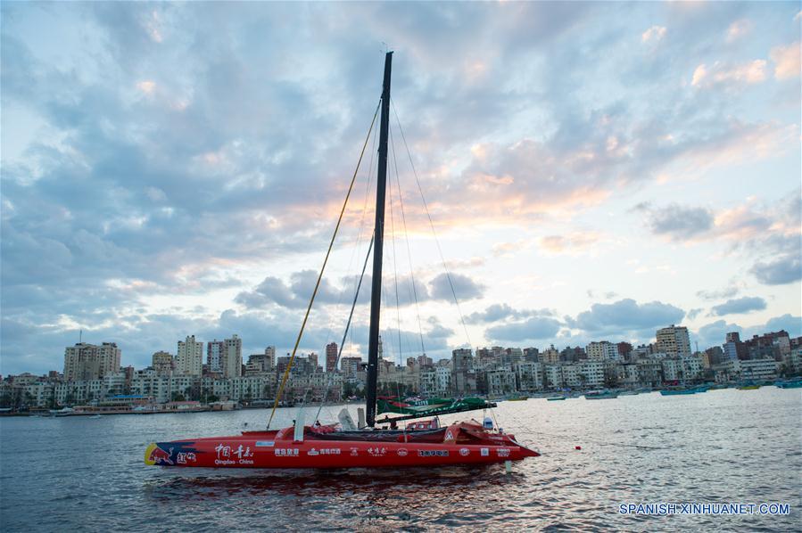 Embarcación china llega a Egipto en viaje de promoción de iniciativa de Franja y Ruta