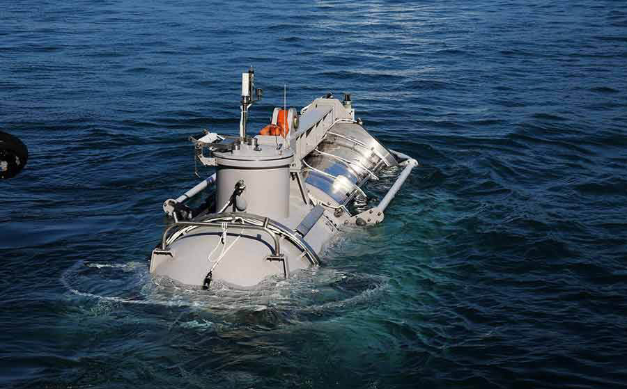 Comienzan las pruebas del submarino turístico más grande del mundo en Hainan