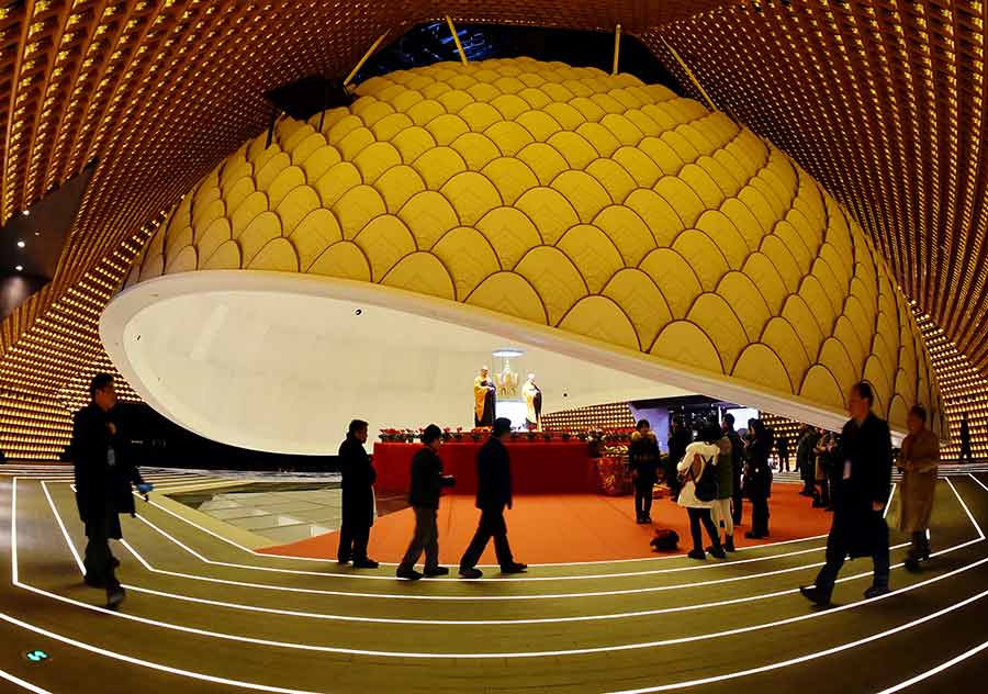 Inauguran un palacio subterráneo en Nanjing