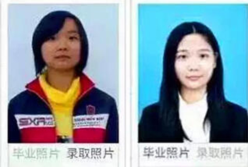 Algunos de ellos comenzaron a hacer deporte y perdieron peso en la universidad. Otros cambiaron de estilo de peinado y comenzaron a vestir ropa moderna. (Foto/Youth.cn) 