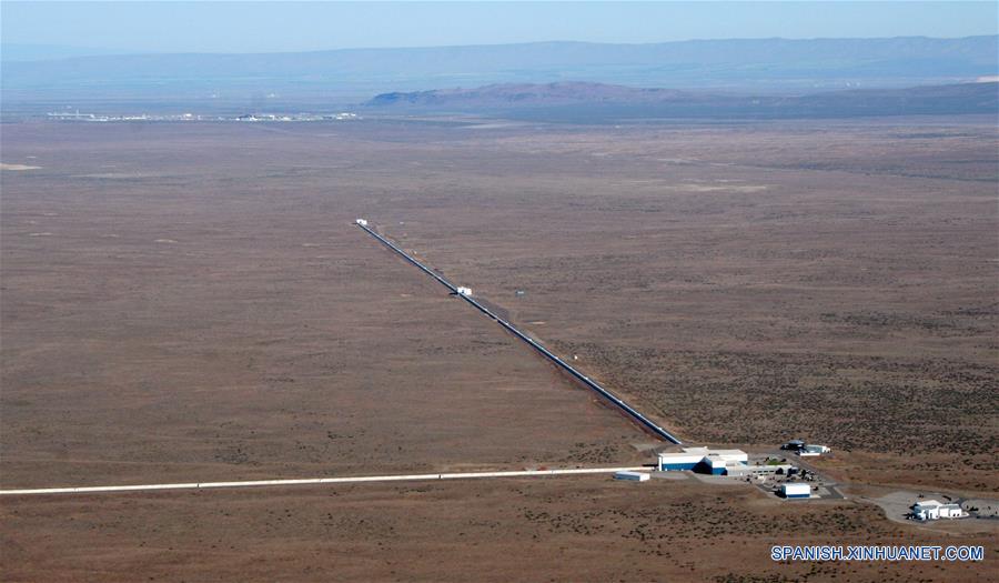 Foto de archivo muestra el observatorio de ondas gravitacionales Interferómetro Láser (LIGO) en Livingston, Louisiana, Estados Unidos.(Xinhua/Caltech/MIT/LIGO Lab)