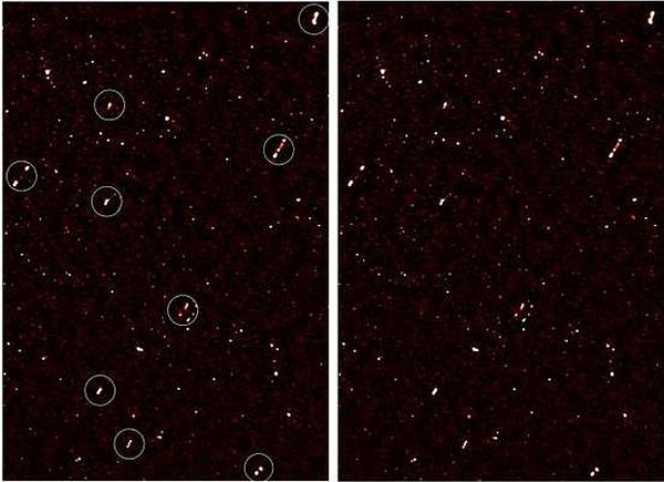 Descubren una extra?a alineación de agujeros negros a millones de a?os luz