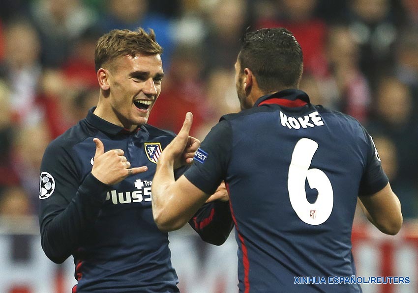 Fútbol: Atlético de Madrid elimina al Bayern en semifinales de la "Champions"