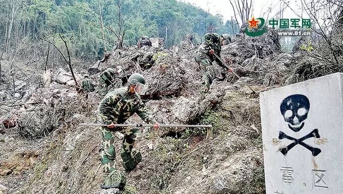 Retiran 18.000 minas antipersona en la frontera China-Vietnam
