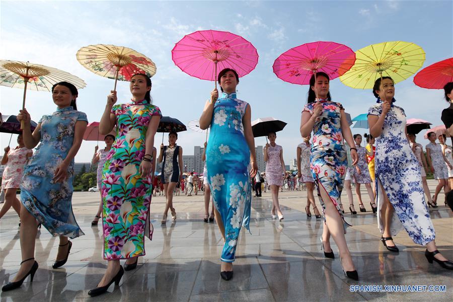 Desfile de Qipao en Shandong