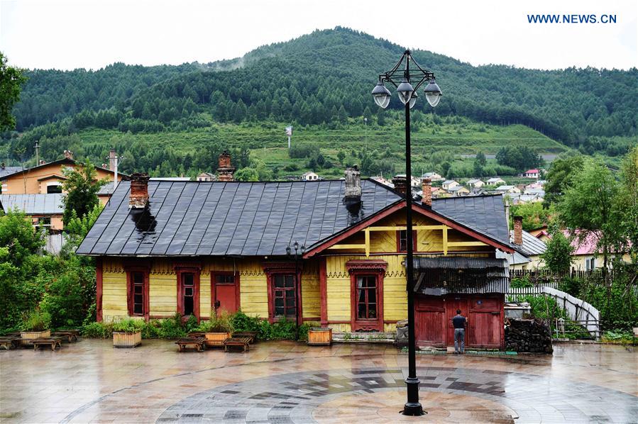Pueblo en Heilongjiang atrae a turistas con sus edificios de estilo ruso