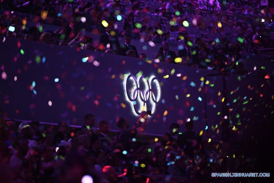 Celebran la ceremonia de inauguración de los Juegos Olímpicos Rio 2016 en Brasil