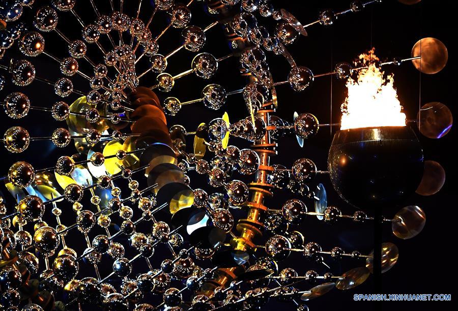 Celebran la ceremonia de inauguración de los Juegos Olímpicos Rio 2016 en Brasil