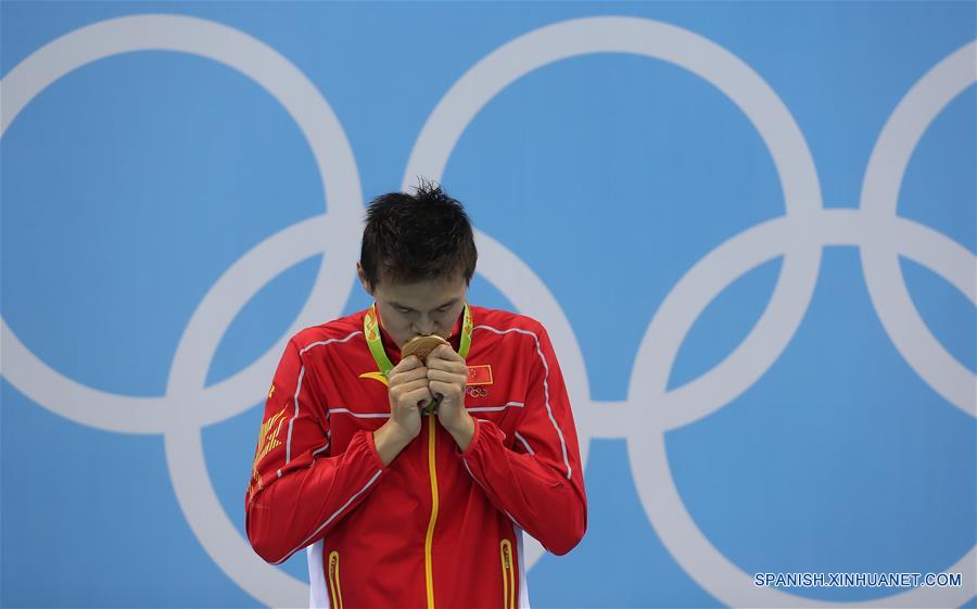 Río 2016: Chino Sun Yang logra oro olímpico en 200 metros libre masculino