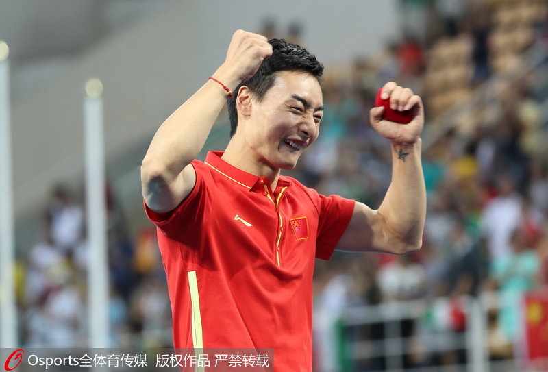 Río 2016: Pareja de deportistas chinos protagoniza escena más romántica de Juegos Olímpicos