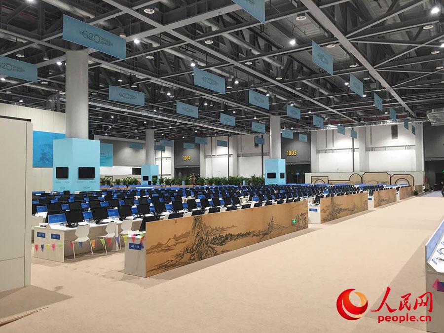 Abre oficialmente el Centro de Prensa de la Cumbre del G20 en Hangzhou