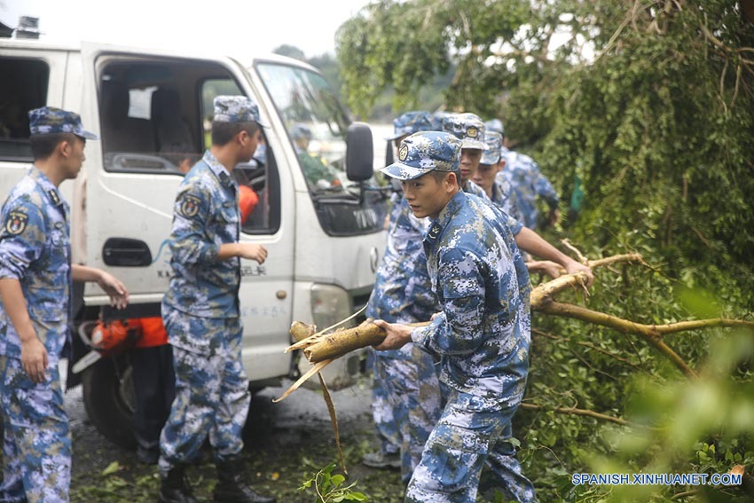 Tifón "Meranti" causa estragos en este de China